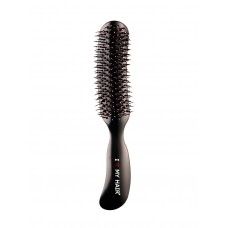 Щетка I LOVE MY HAIR "Therapy Brush" 18280 черная глянцевая M          
