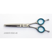 Филировочные ножницы JUNIOR H550-40 (40 ЗУБЦОВ, 10-15%) 